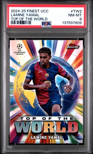 Lamine Yamal 2024 Topps Mejores Competiciones de Clubes de la UEFA