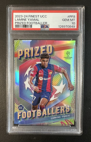 Lamine Yamal 2023 Topps Mejores Futbolistas Premiados del Club de la UEFA