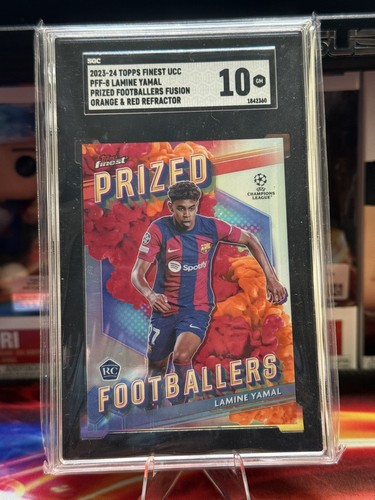 Lamine Yamal 2023 Topps Mejores Preciados Futbolistas Naranja/Rojo