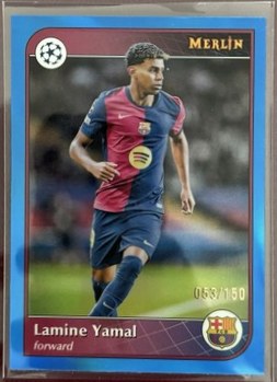 Lamine Yamal 2024 Topps Merlin Chrome /150