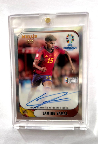 Lamine Yamal 2024 Topps Merlin Chrome 15/35