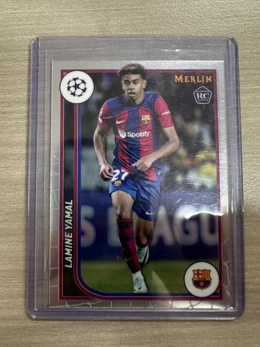 Lamine Yamal 2024 Topps Merlin Chrome #27