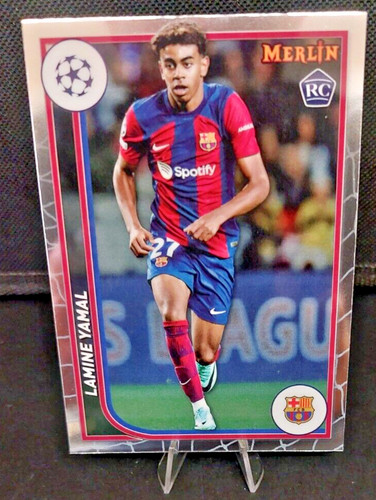 Lamine Yamal 2023 Topps Merlin Chrome