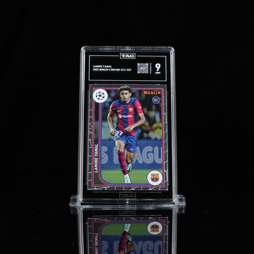 Lamine Yamal 2022 Topps Merlin Chrome