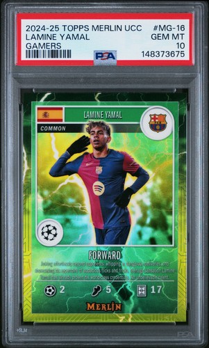 Lamine Yamal 2024 Topps Merlin Chrome
