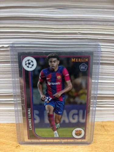 Lamine Yamal 2024 Panini Merlin Chrome