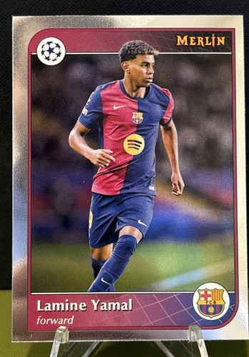 Lamine Yamal 2024 Topps Merlin Chrome