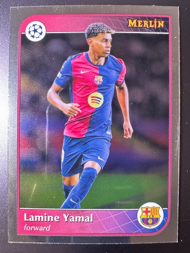 Lamine Yamal 2024 Topps Merlin Chrome Chrome