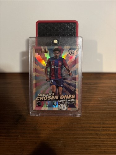 Lamine Yamal 2024 Topps Merlin Chrome Holo