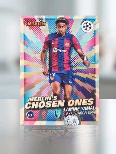 Lamine Yamal 2023 Topps Merlin Chrome #MC-1
