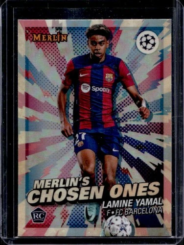 Lamine Yamal 2023 Topps Merlin Chrome #MC-1