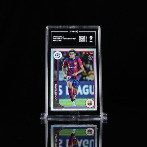 Lamine Yamal 2022 Topps Merlin Chrome Refractor