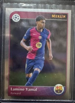 Lamine Yamal 2024 Topps Merlin Chrome S-17
