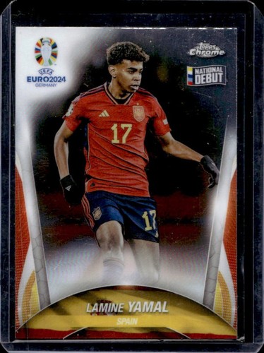 Lamine Yamal 2024 Topps Merlin Chrome Sapphire