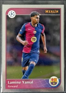 Lamine Yamal 2024 Topps Merlin UEFA Club Competitions