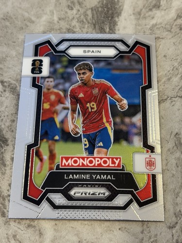 Lamine Yamal 2026 Panini Monopoly Prizm Copa Mundial FIFA 26 #41