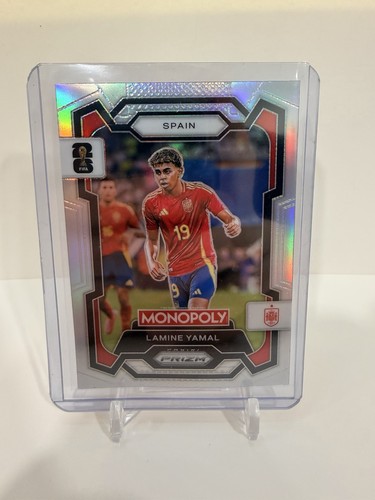 Lamine Yamal 2026 Panini Monopoly Prizm FIFA World Cup 26 Silver Refractor