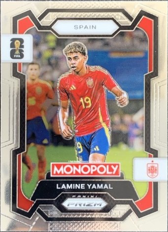 Lamine Yamal 2026 Panini Monopoly Prizm FIFA World Cup