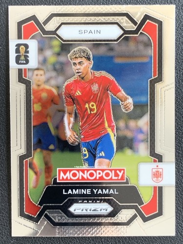 Lamine Yamal 2026 Panini Monopoly Prizm FIFA World Cup #41
