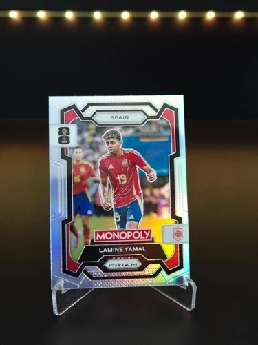 Lamine Yamal 2026 Panini Monopoly Prizm FIFA World Cup Silver Prizm