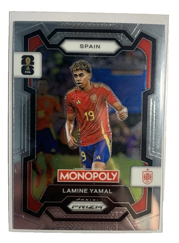 Lamine Yamal 2026 Panini Monopoly Prizm World Cup Soccer #41