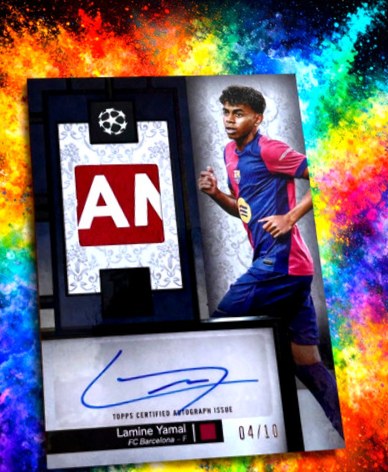 Lamine Yamal 2024 Topps Museum /10