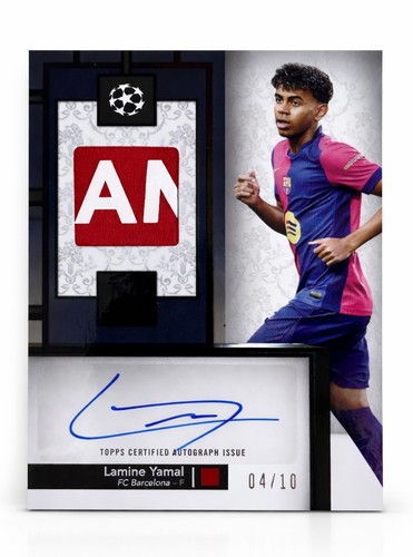 Lamine Yamal 2024 Topps Museum /10