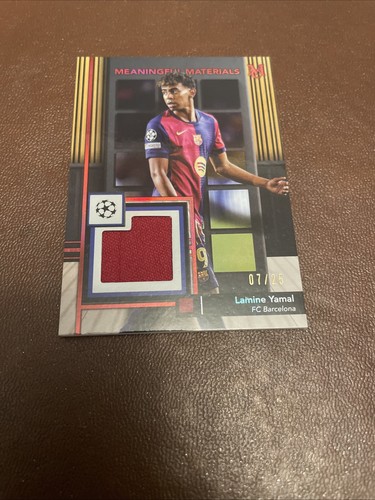 Lamine Yamal 2024 Topps Museum /25