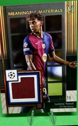 Lamine Yamal 2024 Topps Museum Collection /25