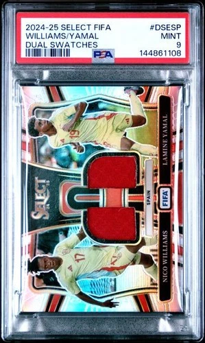 Lamine Yamal / Nico Williams 2024 Panini Seleziona FIFA