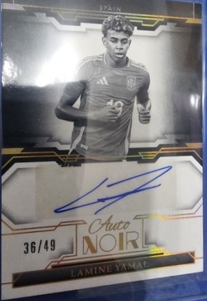 Lamine Yamal 2024 Panini Noir /49