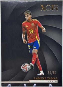 Lamine Yamal 2024 Panini Noir /80