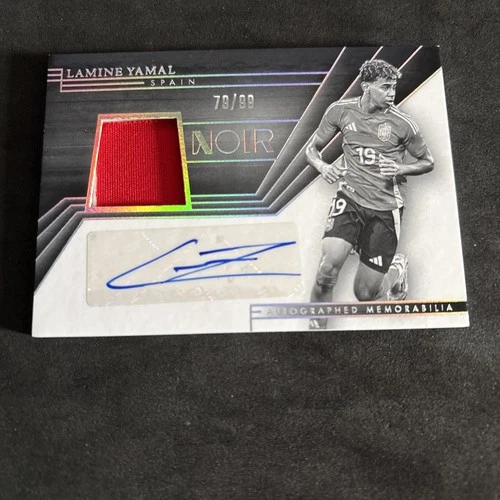 Lamineé Yamal 2024 Panini Noir /99
