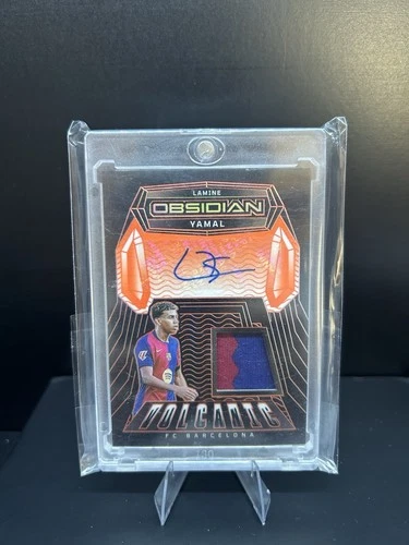 Lamine Yamal 2024 Panini Obsidian Arancione /99