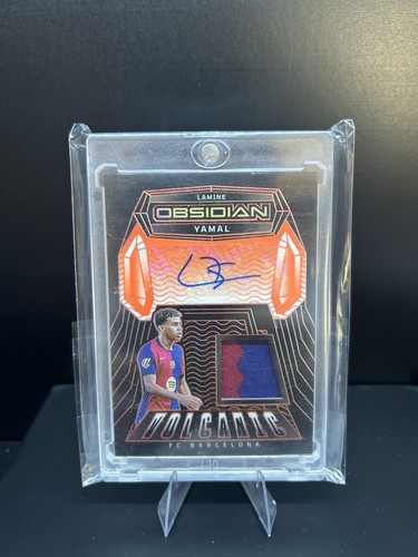 Lamine Yamal 2024 Panini Obsidian Orange /99