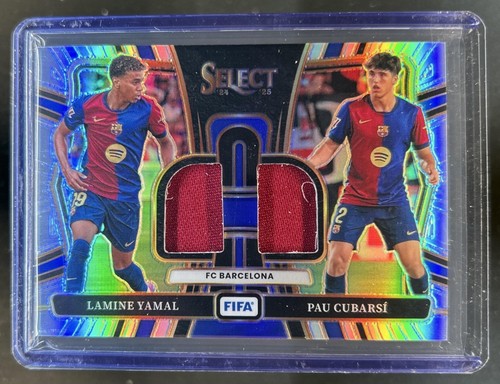 Lamine Yamal / Pau Cubarsí 2024 Panini Select FIFA