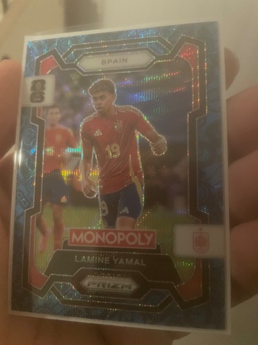 Lamine Yamal 2026 Panini Prizm Azul Prizm
