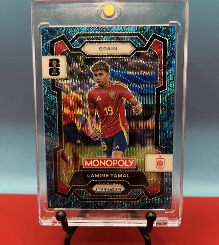 Lamine Yamal 2026 Panini Prizm Blue