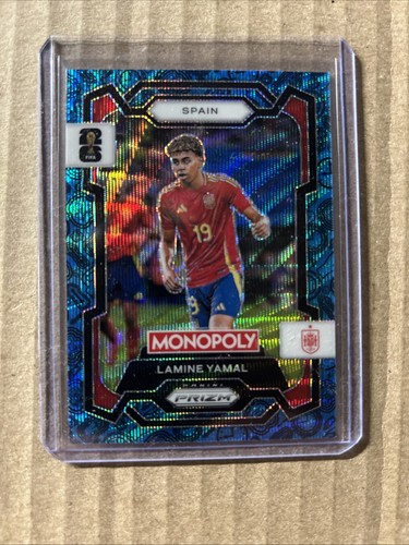 Lamine Yamal 2026 Panini Prizm Blue Icons Prizm