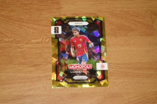 Lamine Yamal 2026 Panini Prizm Gold Cracked Ice