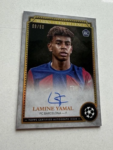 Lamine Yamal 2024 Panini Prizm Gold Foil /50