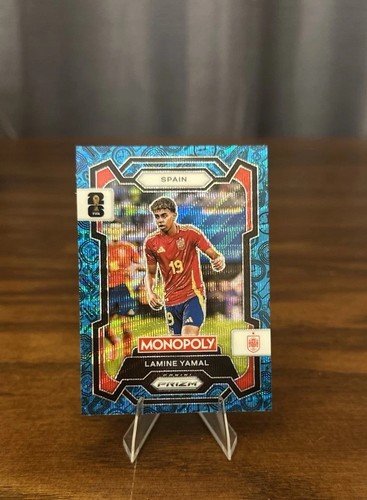 Lamine Yamal 2026 Panini Prizm Onda Azul