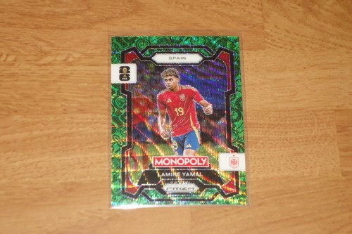Lamine Yamal 2026 Panini Prizm Onda Verde