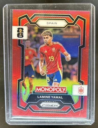 Lamine Yamal 2026 Panini Prizm Rosso #41