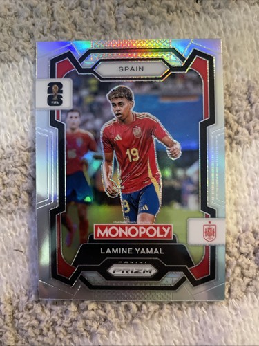 Lamine Yamal 2026 Panini Prizm Silver