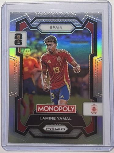 Lamine Yamal 2026 Panini Prizm Silver Prizm
