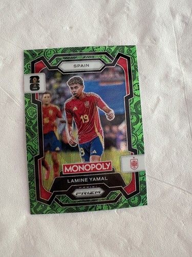 Lamine Yamal 2026 Panini Prizm Verde
