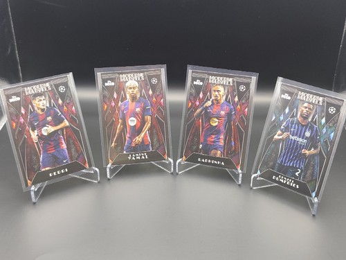 Lamine Yamal, Raphinha, Pedri, Dumfries 2025 Topps Deco /25