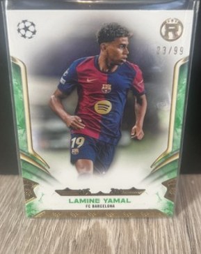 Lamine Yamal 2024 Topps Reverence /75
