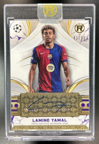 Lamine Yamal 2024 Topps Reverence Viola /50